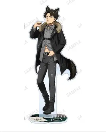 진격의 거인 마루이 늑대인간 BIG 아크릴 스탠드 리바이