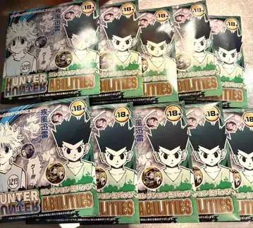 점페스 HUNTER x HUNTER 컬렉션 캔뱃지 10개