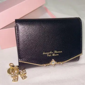 사만다 타바사 주얼 바 접이식 지갑 참 포함