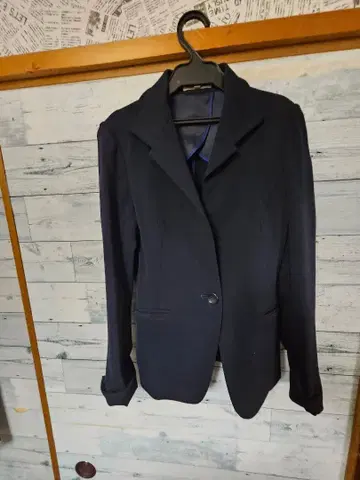 네이비 비즈니스 정장 상하의 세트