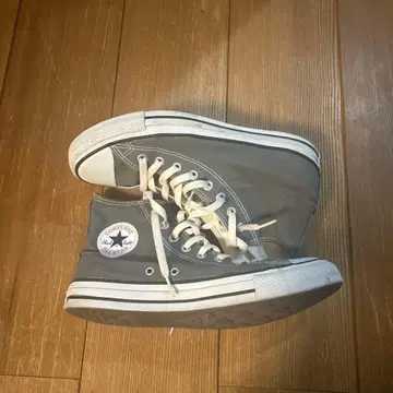 CONVERSE 하이컷 스니커즈 그레이