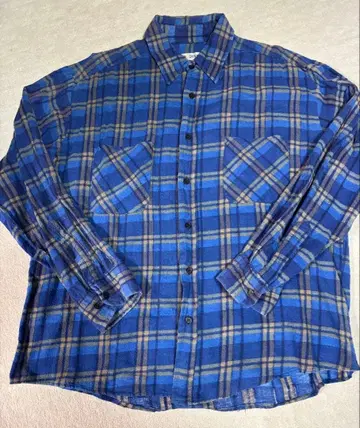 90s 올드 빈티지 플란넬 체크 셔츠 DYNASTY