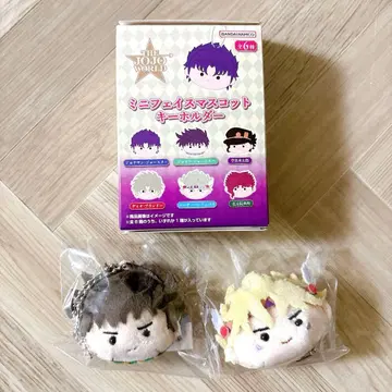 죠죠 월드 미니 페이스 마스코트 죠셉 시저 죠죠