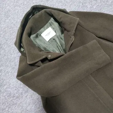 URBAN RESEARCH DOORS 후드 부착 울 코트