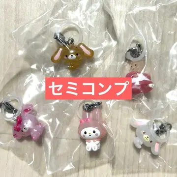 산리오 캐릭터즈 윳토 메지루시 액세서리 세미 컴프 가챠가챠