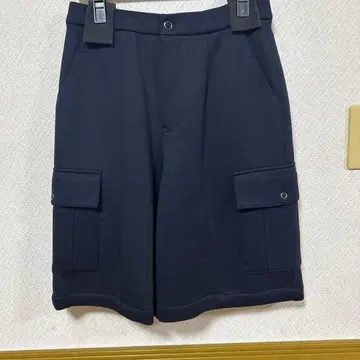 [ ayane ] 본딩 하프 기장 카고 팬츠