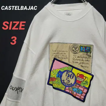 CASTELBAJAC 까스텔바작 맨투맨 인사이드 아웃 남성용