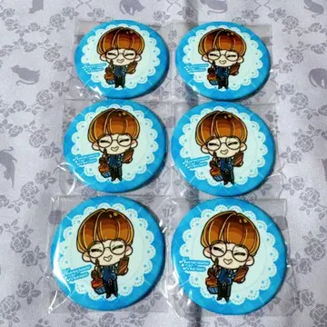 스트그라 경찰 SGPD 콜라보 카페 캔뱃지 노멀 하나자와 마룬