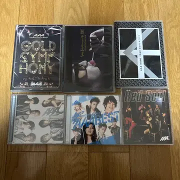 AAA LIVE DVD와 CD Nissy LIVE DVD 세트