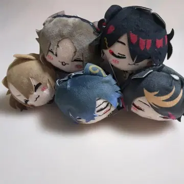 Vtuber 봉제 인형 5체 세트