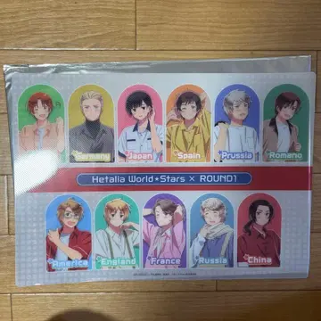 헤타리아 월드 스타즈 라운드 1 라운드 원 플라스틱 매트