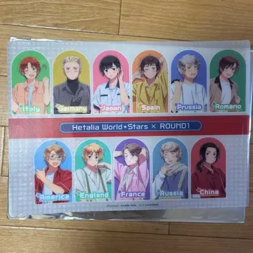 헤타리아 월드 스타즈 라운드 1 라운드 원 플라스틱 매트