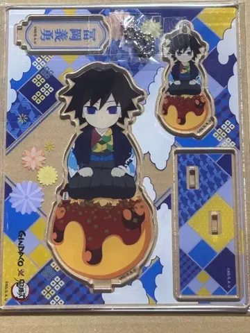 귀멸의 칼날 긴다코 콜라보 아크릴 스탠드 & 아크릴 키링 토미오카 기유