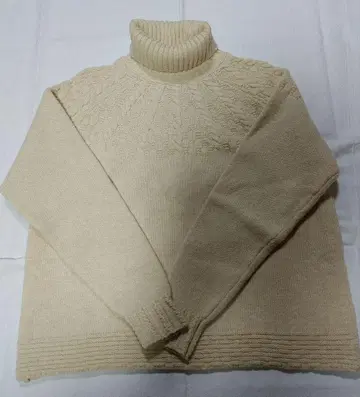 비의 류구 터틀넥 니트