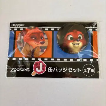 주토피아 캔뱃지 세트