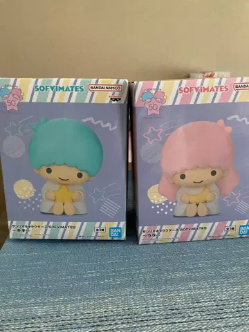 산리오 캐릭터즈 SOFVIMATES 키키 라라 2세트