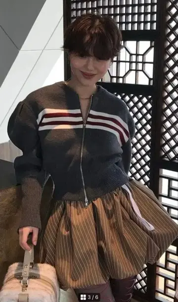 Bibiy. JUNO ZIPPER KNIT 새상품 즉시 발송