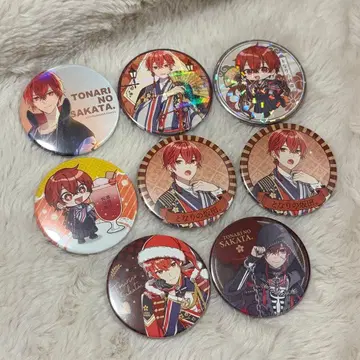 우라시마사카타센 토나리노 사카타 캔뱃지 세트