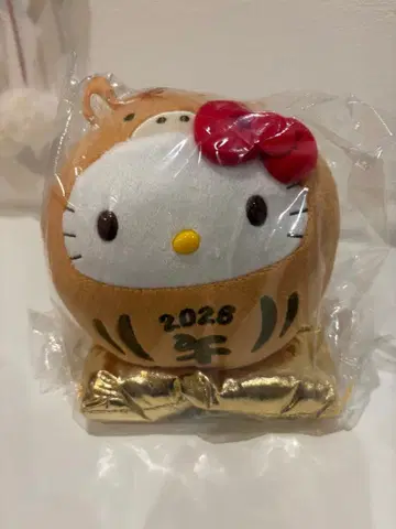 헬로키티 2026년 십이지신 봉제 인형 야쿠르트