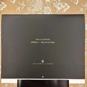 2026 슈타인웨이 벽걸이 달력