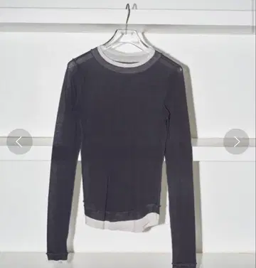 하이게이지 레이어드 롱 티셔츠