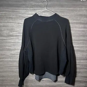 soffitto 속기모 맨투맨 블랙