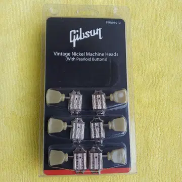 미사용 Gibson 정품 페그 니켈 깁슨 실버 PMMH-010
