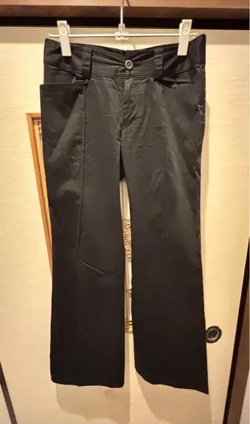 Abahouse Devinette 블랙 플레어 팬츠 사이즈 2