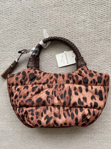 새상품 INDIVI 인디비 애니멀 무늬 토트백