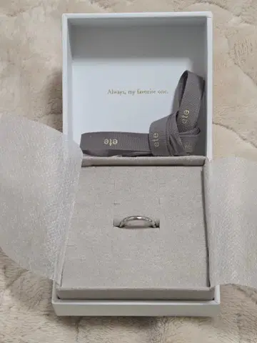 ete 심플 925 실버 반지 블랙 비쥬 반지 11호