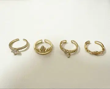 반지 링 여성용 4개 세트