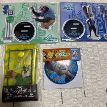 주토피아 아크릴 스탠드 카라비너 거울