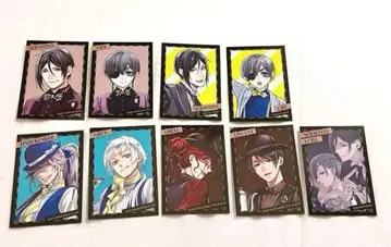 흑집사 Black Label 특전 캐릭터 카드 전 9종 컴플리트