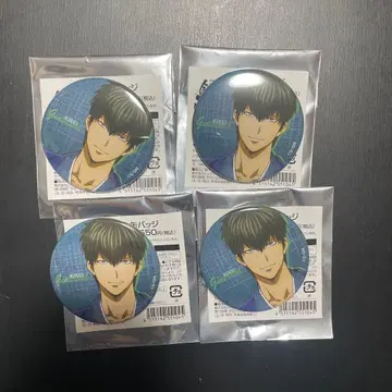 은혼 점프 페스타 로손 캔뱃지 히지카타 4종 세트