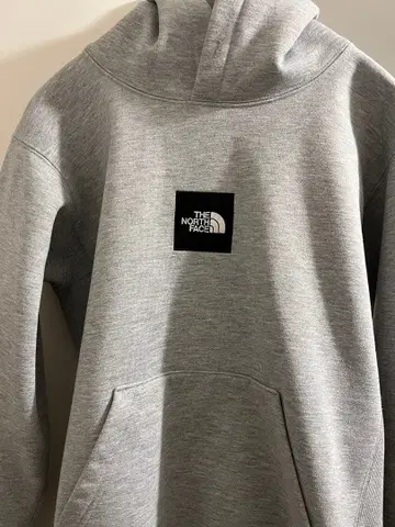 [ 새상품급 ] THE NORTH FACE 그레이 후드티 기모 남성용 M