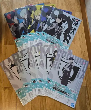 괴수8호 제일복권 G상 클리어 파일 전10종 세트