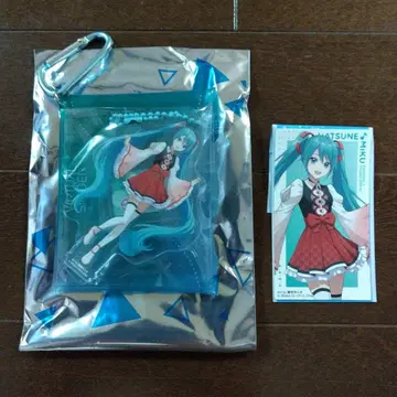 프로세카 스시로 콜라보 파우치 스티커 버추얼 싱어 하츠네 미쿠