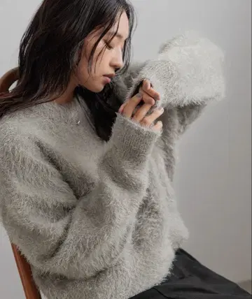 LOWRYS FARM 샤기 풀오버 LS 605887 short