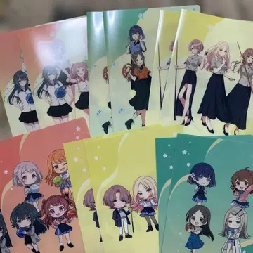 학원 아이돌 마스터 라운드 원 클리어 파일 세트