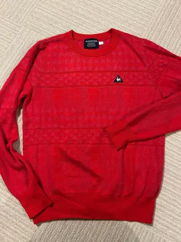 르꼬끄 스포르티브 골프 스웨터 LL 레드