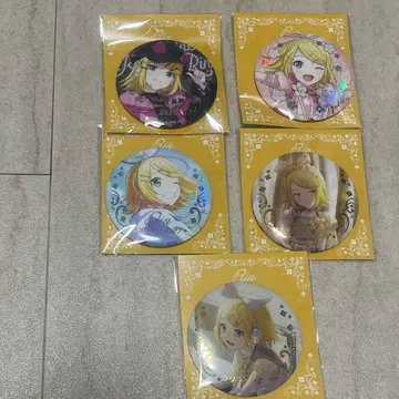 하피콜레 카가미네 린 캔뱃지 5개 세트