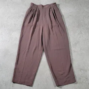 [새상품급] HIROKO BIS 히로코비스 테이퍼드 와이드 팬츠 M