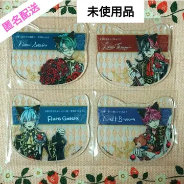 악마 집사와 검은 고양이 아쿠네코 난자타운 아크릴 코스터 루카스 라토 -