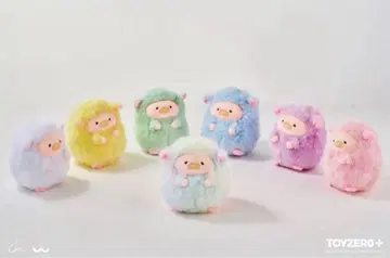 Lulu 아기 돼지 양 랜덤 구매 피규어