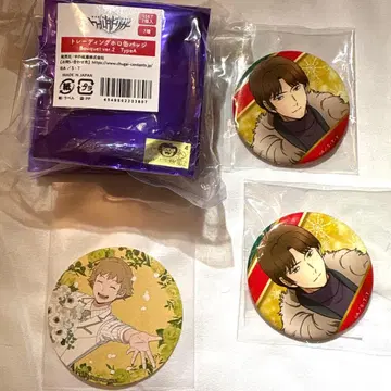 점페스 2026 중외 월드 트리거 캔뱃지 A 세트 특전