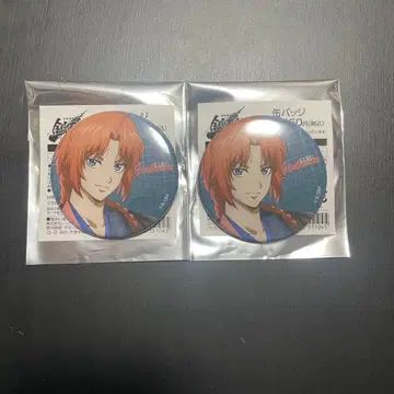 은혼 점프 페스타 로손 캔뱃지 카무이 2개 세트