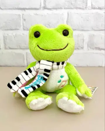 개구리 피클스 뮤직 빈 인형 그린