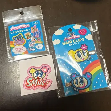 Angel Blue 스티커 & 헤어 클립 나카무라 군과 하나 짱