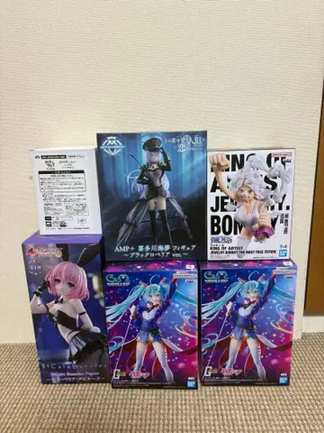 애니메이션 피규어 6체 세트 미개봉