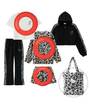 여성용 키티 3종 세트 의류